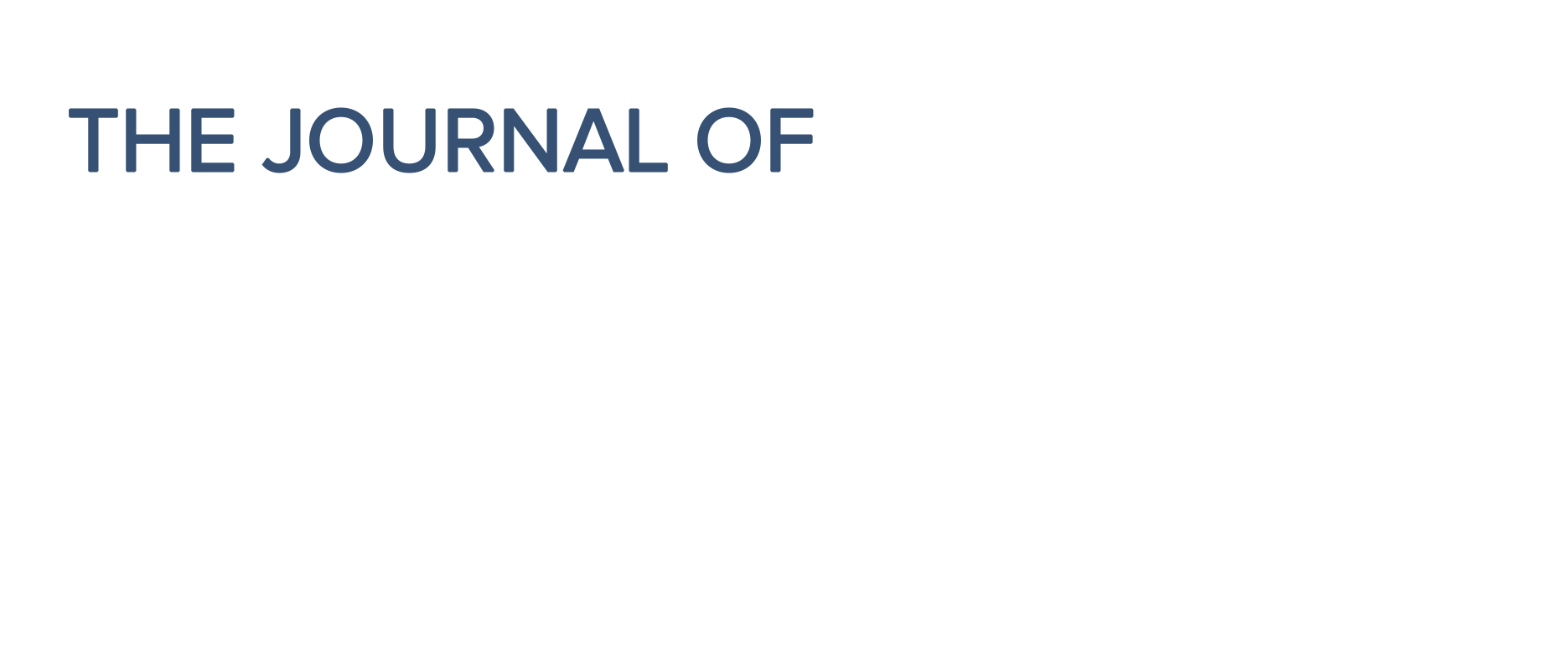 The Journal of College Counseling